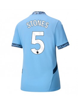 Manchester City John Stones #5 Zenski Domaci Dres 2024-25 Kratak Rukavima